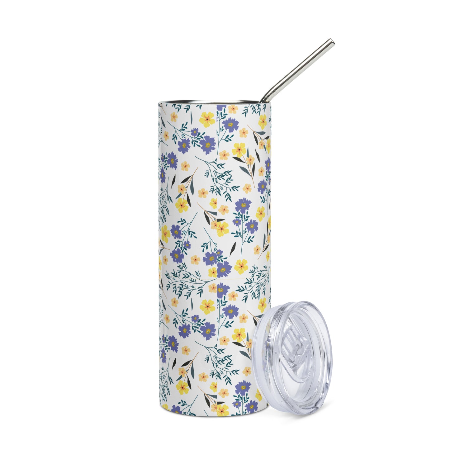 Stainless steel tumbler - Blossom Breeze