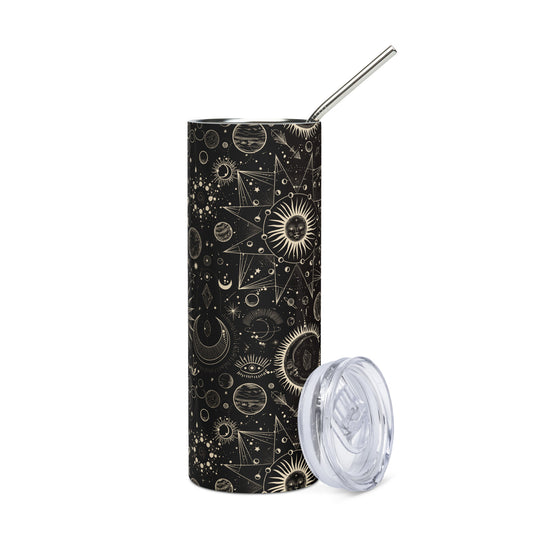 Stainless steel tumbler - Cosmic Aura