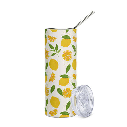 Stainless steel tumbler - Citrus Splash