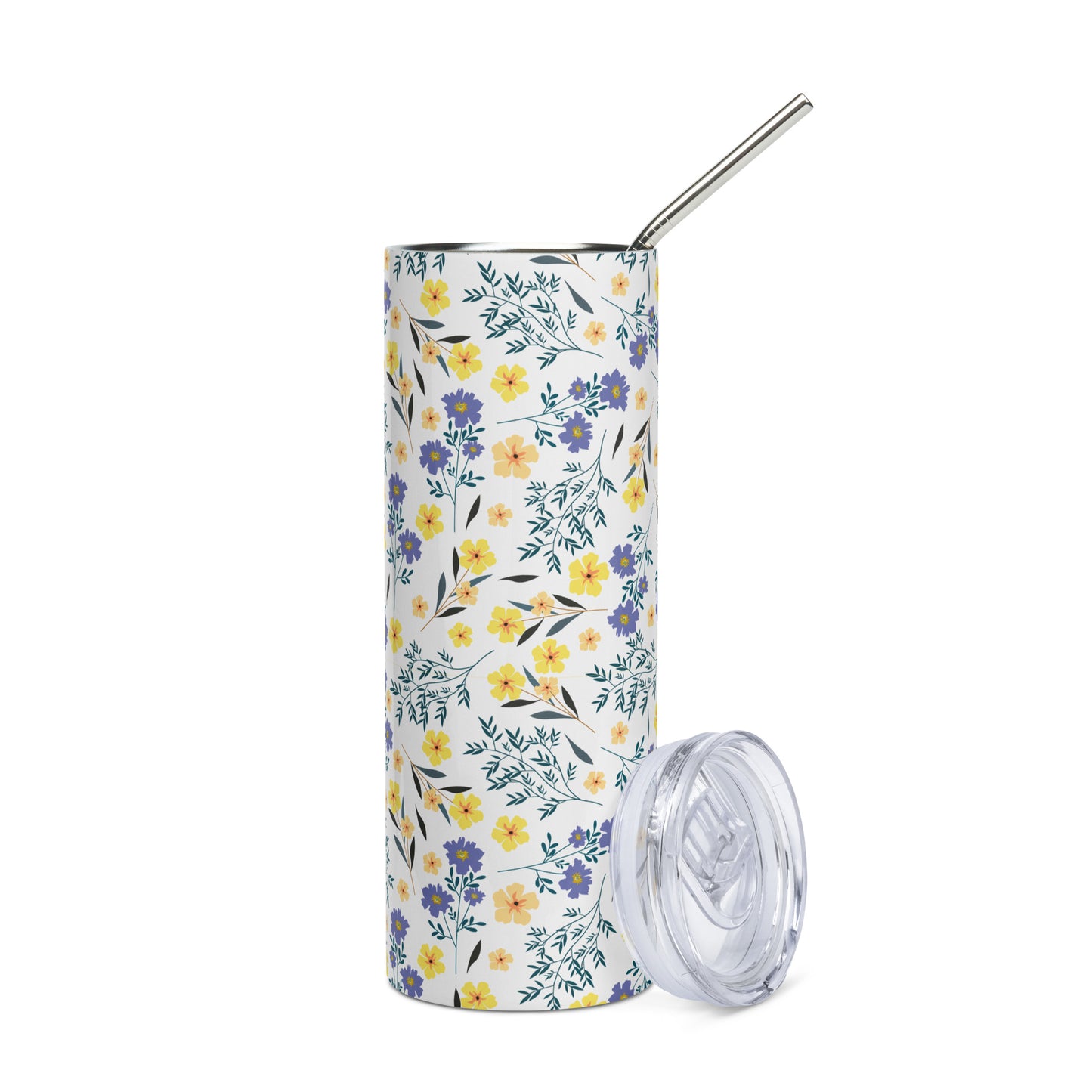 Stainless steel tumbler - Blossom Breeze